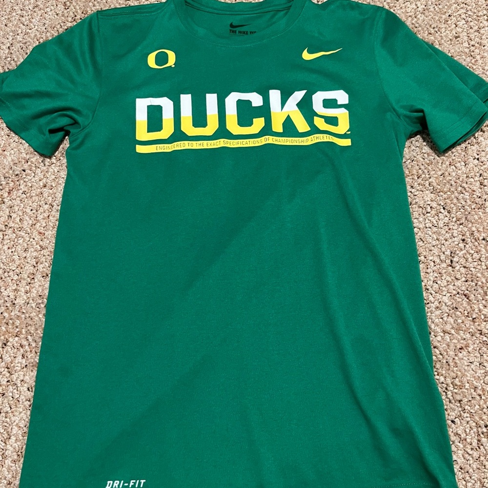 Nike Green Ducks Dri-Fit Tee